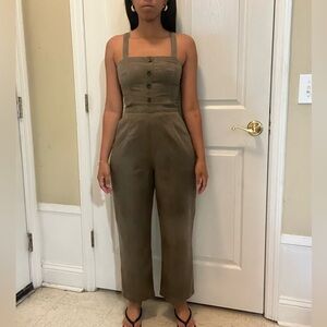 Abercrombie & Fitch Army Green Jumpsuit